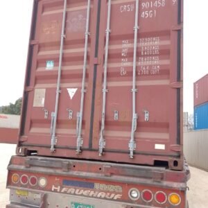 CONTENEDOR TIPO BODEGA - 40HC USADO NACIONALIZADO - CRSU9014589 - PROMOCIÓN PISO PARA REPARAR