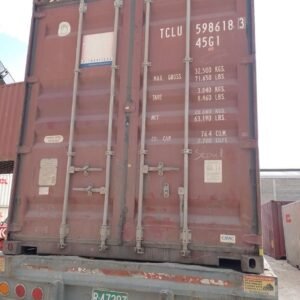 CONTENEDOR TIPO BODEGA - 40HC USADO NACIONALIZADO TCLU5986183 - CARTAGENA