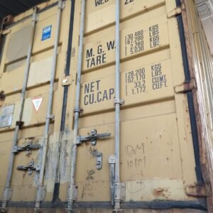 CONTENEDOR TIPO BODEGA - 20 USADO NACIONALIZADO WEDU2144490 - BOGOTÁ
