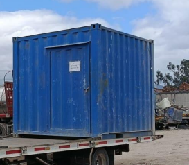 CONTENEDOR TIPO BODEGA - 10 PIES - PEATONALES SERIAL WEDU1123424-2